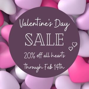 ❤️❤️❤️ALL Valentine's Day items❤️❤️❤️ 20% Off. BUY TWO and Get FREE SHIPPING! ❤️